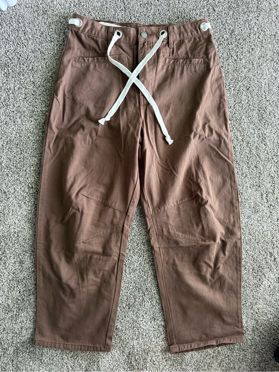 Lane 201 Pants - Lane 201 Barrel Jeans - Brown